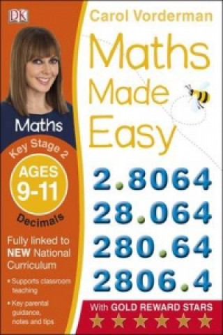 Carte Maths Made Easy: Decimals, Ages 9-11 (Key Stage 2) Carol Vorderman