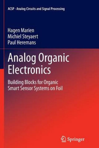 Kniha Analog Organic Electronics Hagen Marien
