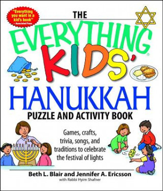 Книга The Everything Kids' Hanukkah Puzzle & Activity Book Beth L Blair