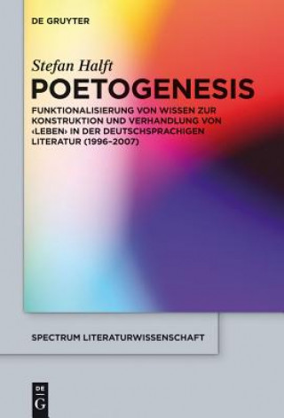 Kniha Poetogenesis Stefan Halft