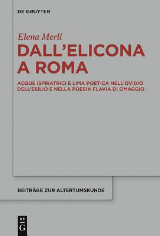 Carte Dall'Elicona a Roma Elena Merli