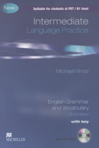 Książka Intermediate Language Practice, New! Student's Book (with key), w. CD-ROM Michael Vince