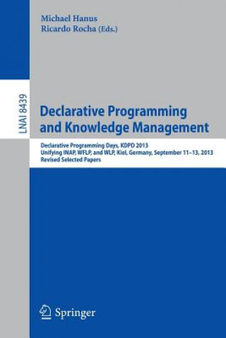 Knjiga Declarative Programming and Knowledge Management Michael Hanus