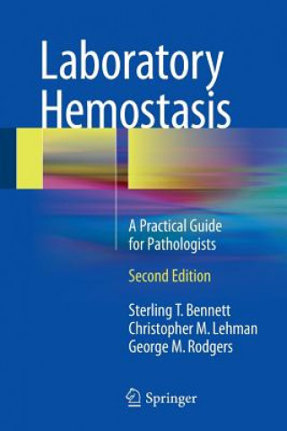 Könyv Laboratory Hemostasis Sterling T. Bennett