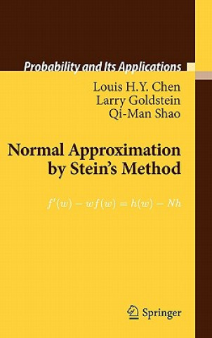 Könyv Normal Approximation by Stein's Method Louis H. Y. Chen