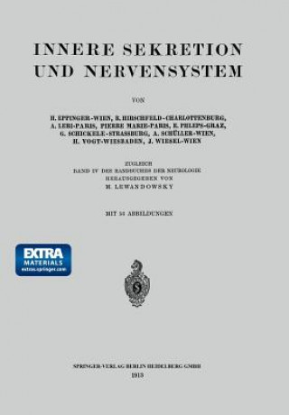 Книга Innere Sekretion Und Nervensystem Hans Eppinger