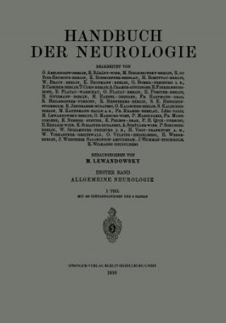 Könyv Handbuch Der Neurologie M. Lewandowsky