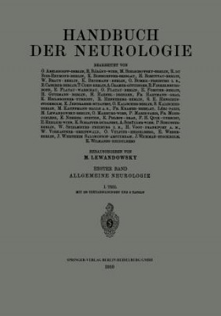 Book Handbuch Der Neurologie M. Lewandowsky