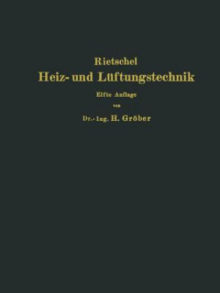 Carte H. Rietschels Leitfaden Der Heiz- Und Luftungstechnik Hermann Rietschel