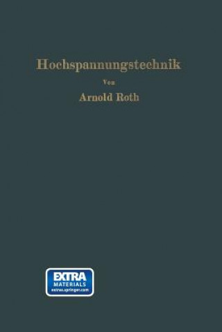 Kniha Hochspannungstechnik Arnold Roth