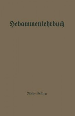 Kniha Hebammenlehrbuch Sigfrid Hammerschlag