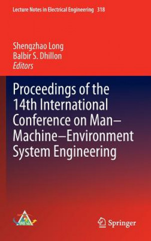 Carte Proceedings of the 14th International Conference on Man-Machine-Environment System Engineering Shengzhao Long