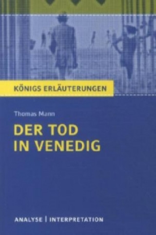Könyv Thomas Mann 'Der Tod in Venedig' Thomas Mann
