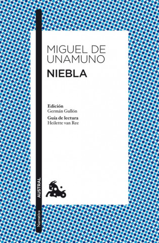Kniha Niebla. Nebel, spanische Ausgabe Miguel de Unamuno