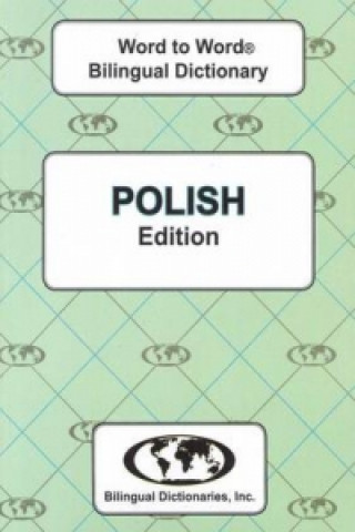 Book English-Polish & Polish-English Word-to-Word Dictionary C. Sesma