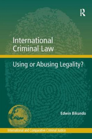 Libro International Criminal Law Edwin Bikundo