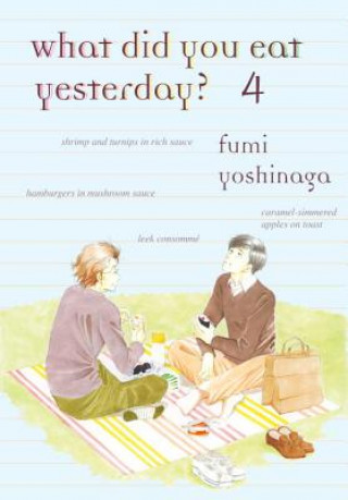 Kniha What Did You Eat Yesterday? 4 Fumi Yoshinaga