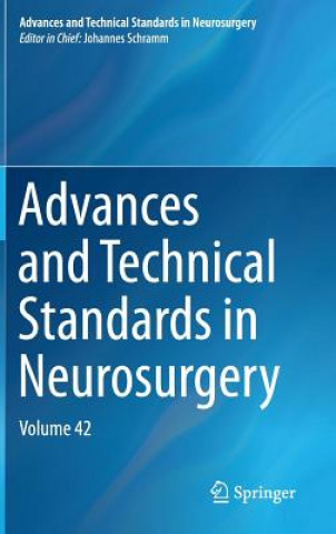Livro Advances and Technical Standards in Neurosurgery Johannes Schramm