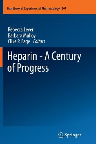 Książka Heparin - A Century of Progress Rebecca Lever
