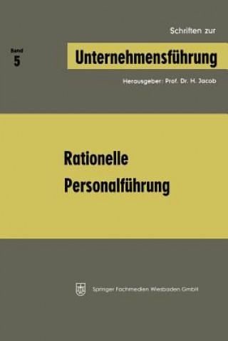 Książka Rationelle Personalfuhrung H. Jacob