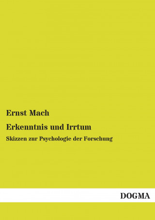 Carte Erkenntnis und Irrtum Ernst Mach