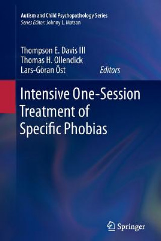 Kniha Intensive One-Session Treatment of Specific Phobias Thompson E. Davis III