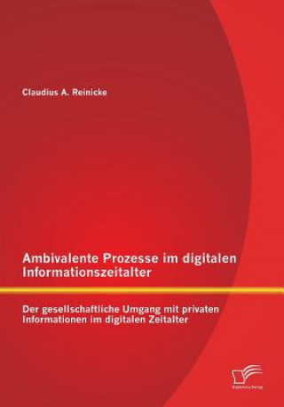 Книга Ambivalente Prozesse im digitalen Informationszeitalter Claudius Reinicke