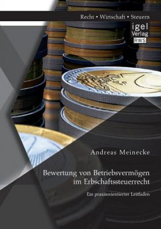 Książka Bewertung von Betriebsvermoegen im Erbschaftssteuerrecht Andreas Meinecke