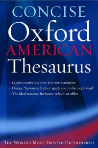 Book Concise Oxford American Thesaurus 