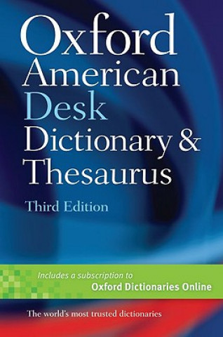 Könyv Oxford American Desk Dictionary & Thesaurus Oxford University Press