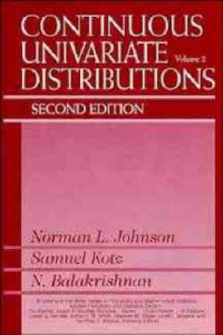Buch Continuous Univariate Distributions 2e V 2 Norman L. Johnson