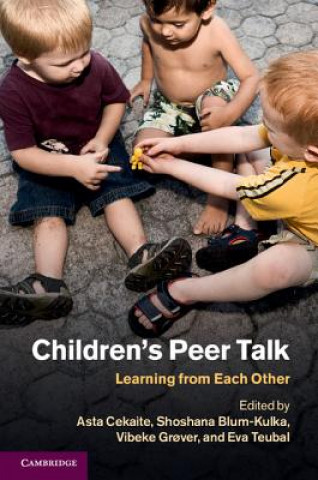 Kniha Children's Peer Talk Asta Cekaite