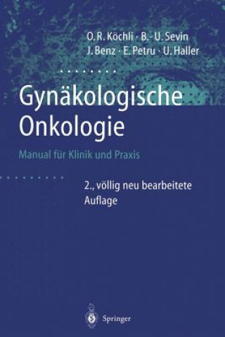 Książka Gynakologische Onkologie Ossi R. Köchli