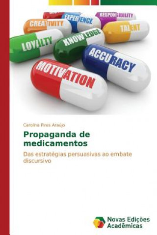 Kniha Propaganda de medicamentos Carolina Pires Araújo