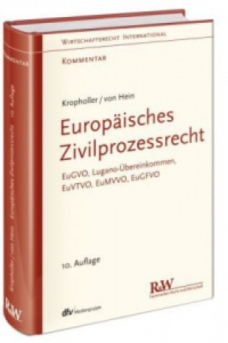Kniha Europäisches Zivilprozessrecht, Kommentar Jan Hein