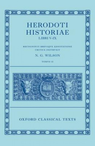 Kniha Herodotus: Histories, Books 5-9 (Herodoti Historiae: Libri V-IX) N G Wilson