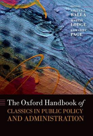 Kniha Oxford Handbook of Classics in Public Policy and Administration Steven J. Balla