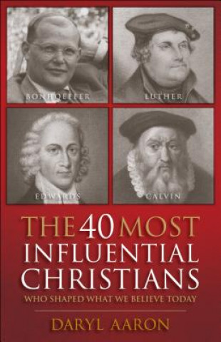 Kniha 40 Most Influential Christians . . . Who Shaped What We Believe Today Daryl Aaron