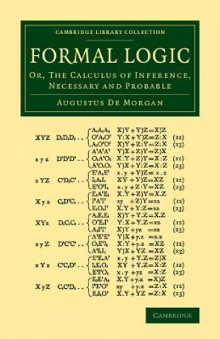 Kniha Formal Logic Augustus De Morgan