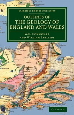 Carte Outlines of the Geology of England and Wales W. D. Conybeare