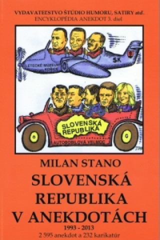 Book Slovenská republika v anekdotách 1993-2013 Milan Stano