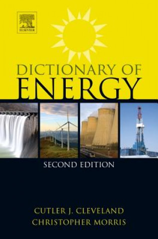 Könyv Dictionary of Energy Cutler J. Cleveland