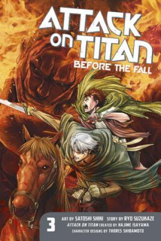 Kniha Attack On Titan: Before The Fall 3 Hajime Isayama