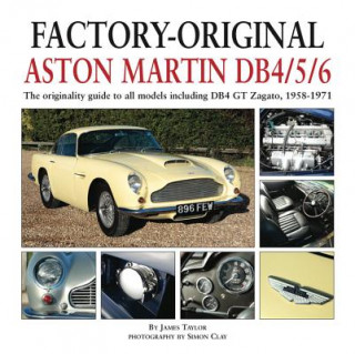 Kniha Factory-Original Aston Martin Db4/5/6 James Taylor