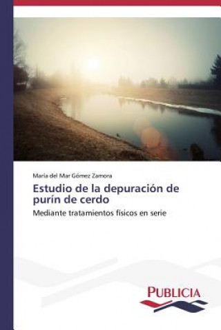 Könyv Estudio de la depuracion de purin de cerdo Gomez Zamora Maria Del Mar