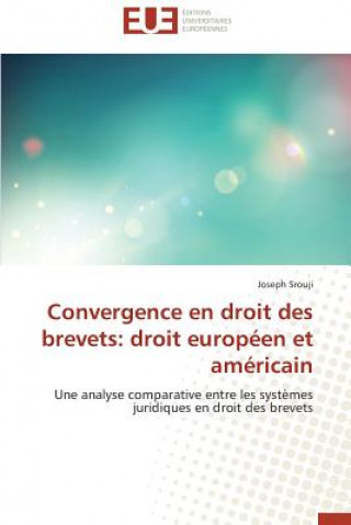 Kniha Convergence En Droit Des Brevets Joseph Srouji