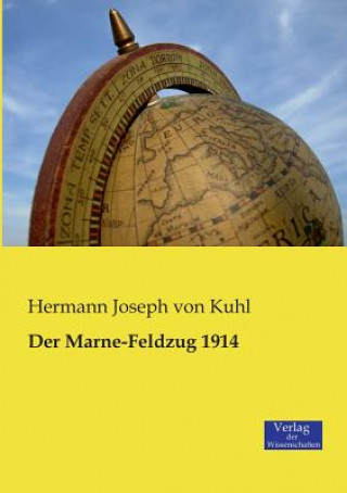 Carte Marne-Feldzug 1914 Hermann J. von Kuhl