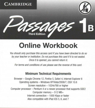 Könyv Passages Level 1 Online Workbook B Activation Code Card Jack C. Richards