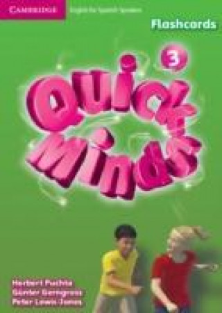 Nyomtatványok Quick Minds Level 3 Flashcards Spanish Edition Herbert Puchta