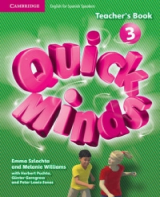 Carte Quick Minds Level 3 Teacher's Book Spanish Edition Melanie Williams